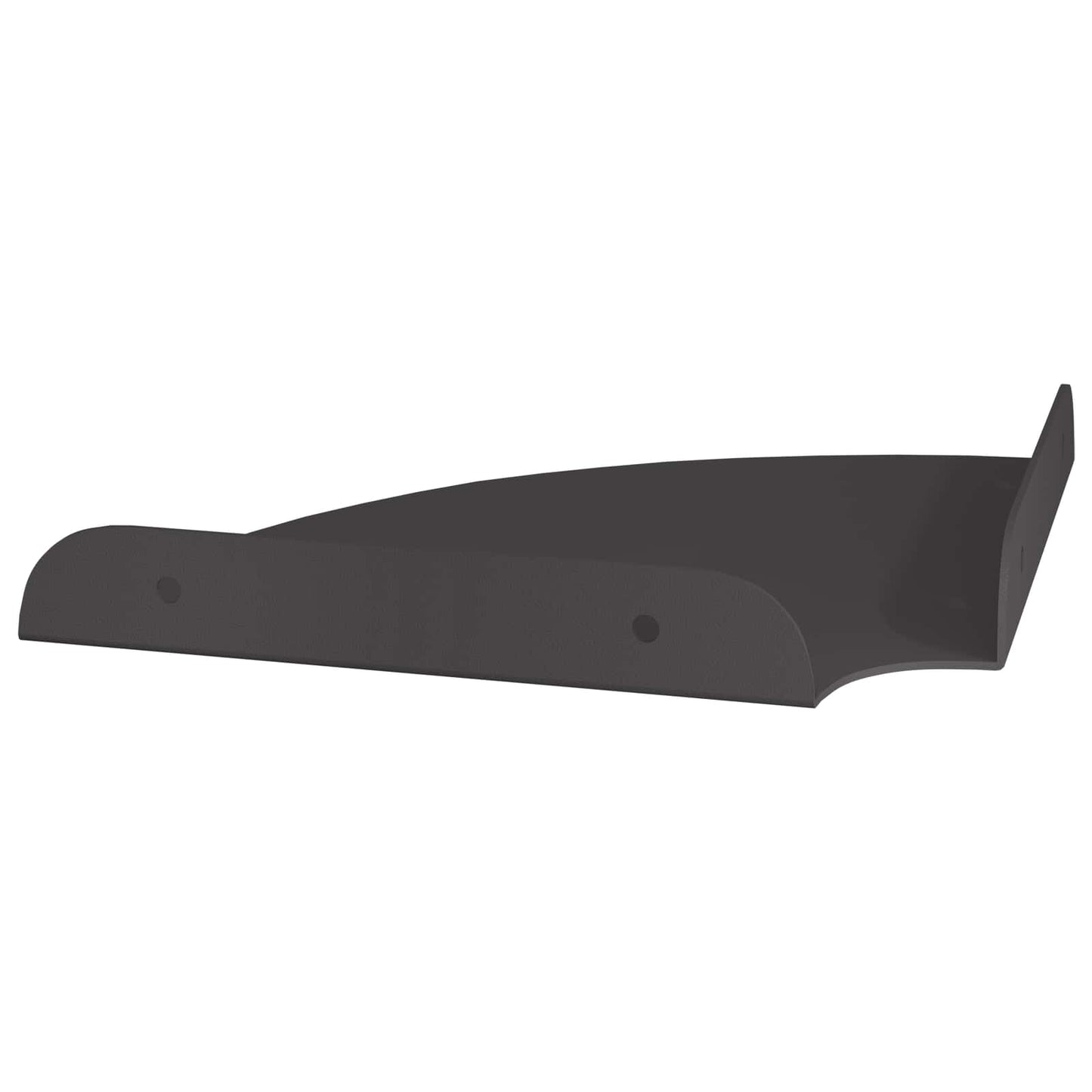 Mensola sospesa con lo scaffale 4 pcs Nero 18 x 18 x 2 cm | homemem39