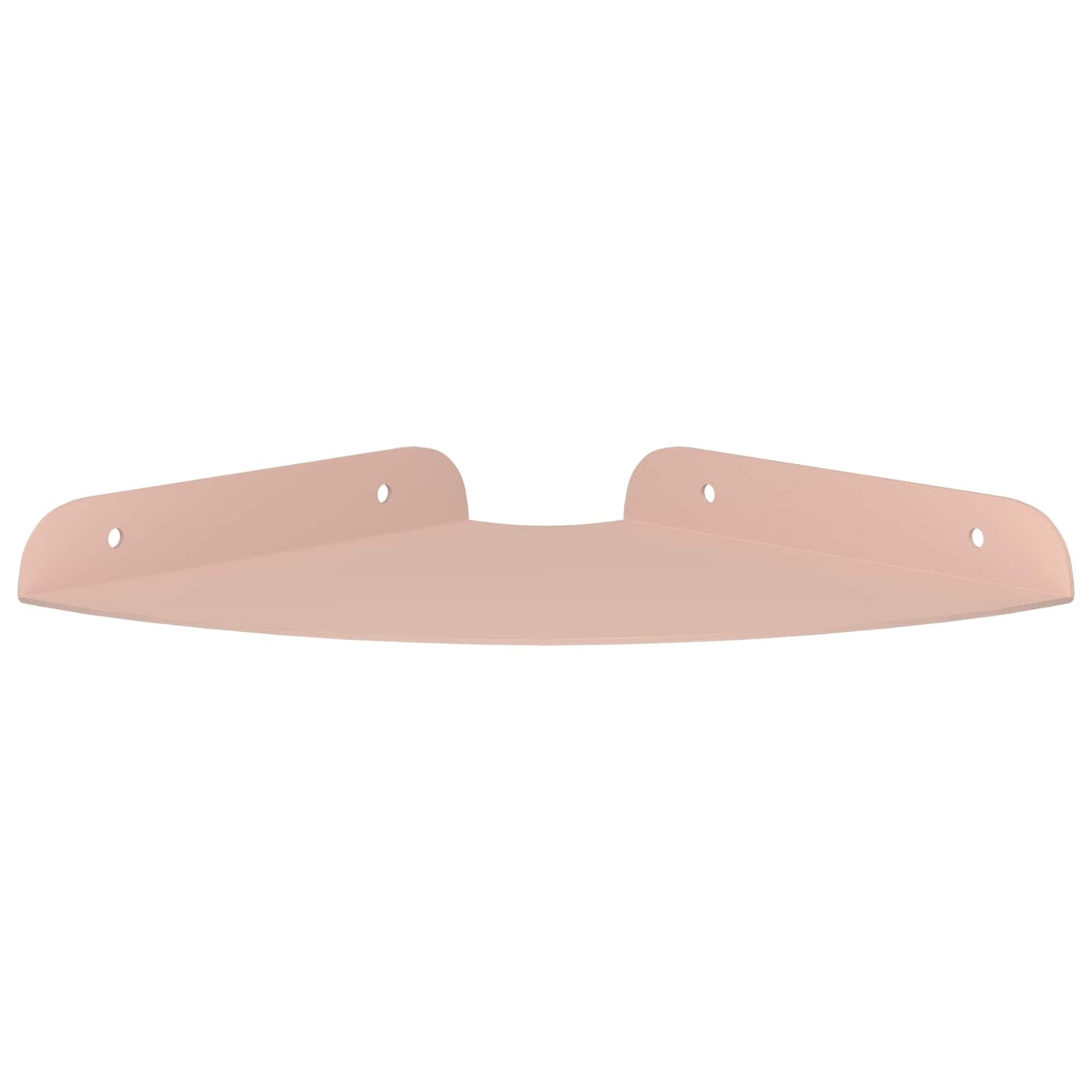 Mensola sospesa con lo scaffale 4 pcs Rosa 18 x 18 x 2 cm | homemem39