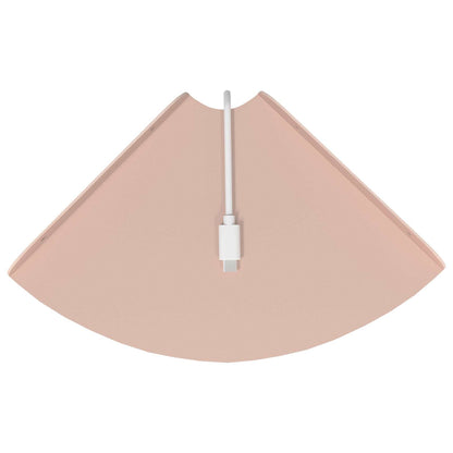 Mensola sospesa con lo scaffale 4 pcs Rosa 18 x 18 x 2 cm | homemem39