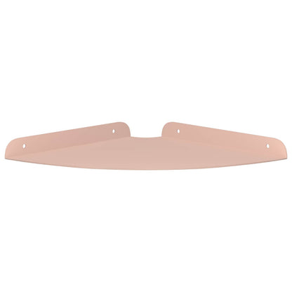 Mensola sospesa con lo scaffale 2 pcs Rosa 24 x 24 x 2 cm | homemem39