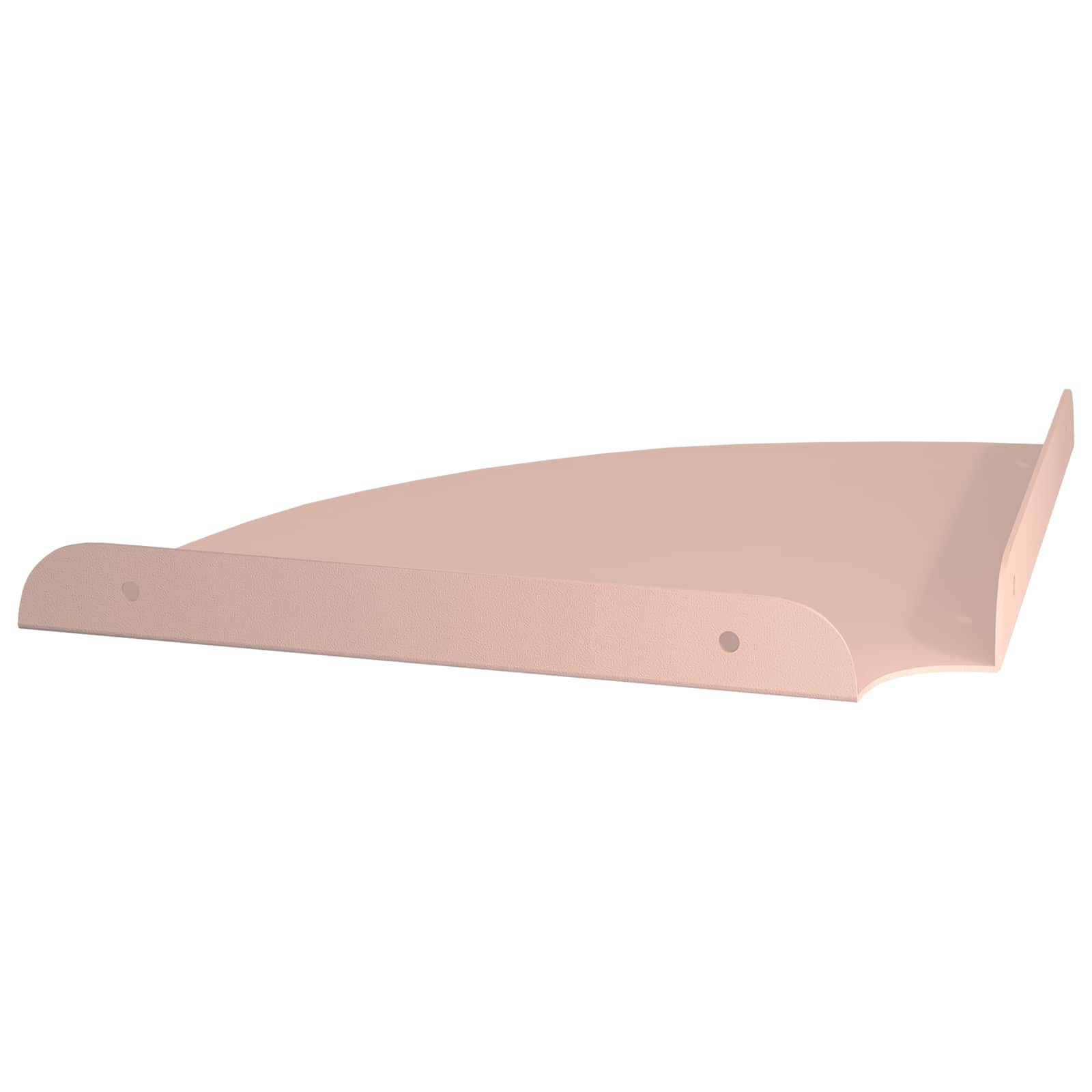 Mensola sospesa con lo scaffale 4 pcs Rosa 24 x 24 x 2 cm | homemem39