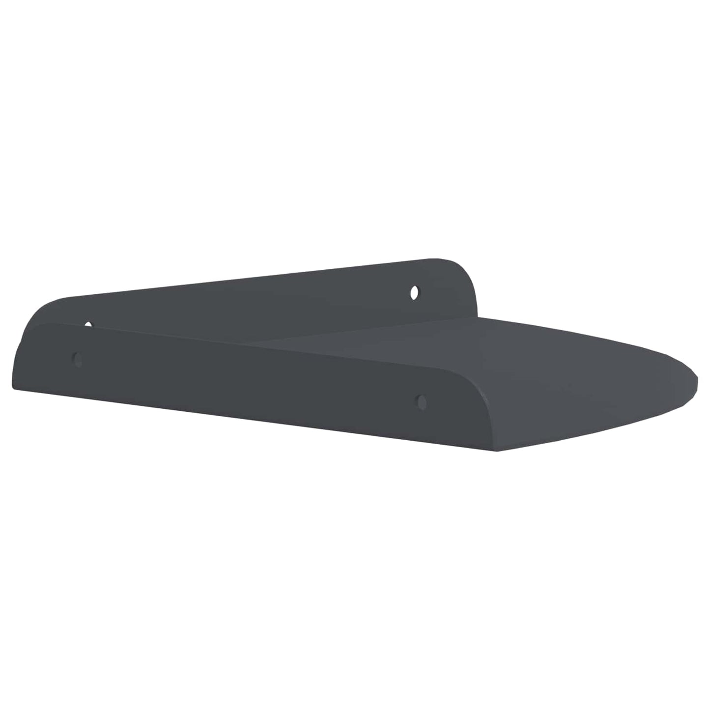 Mensola sospesa 4 pcs Antracite 24 x 24 x 2,3 cm | homemem39