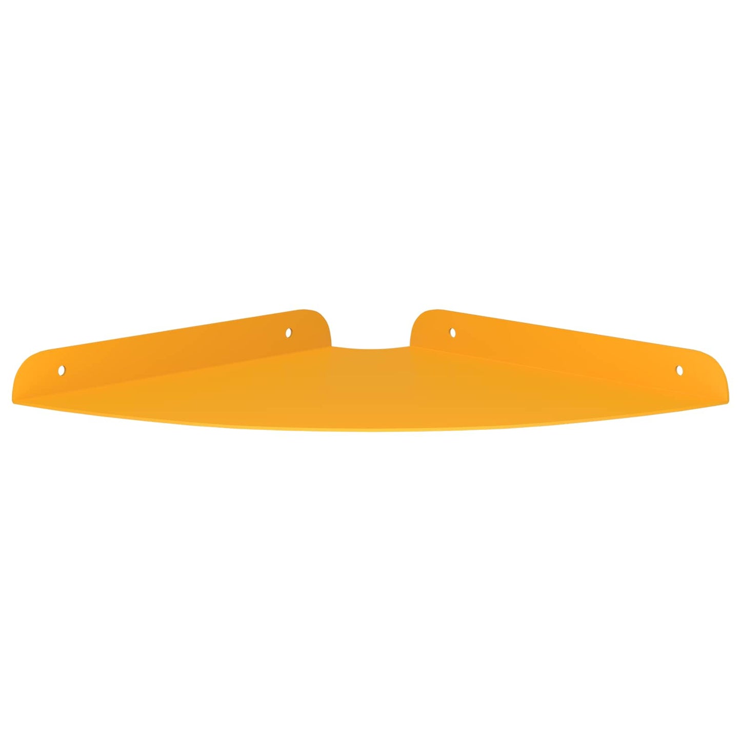Mensola sospesa 2 pcs Giallo senape 24 x 24 x 2 cm | homemem39