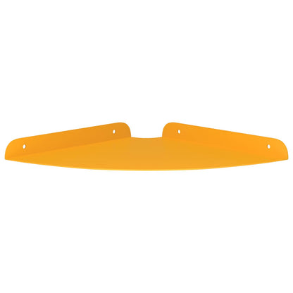 Mensola sospesa 2 pcs Giallo senape 24 x 24 x 2 cm | homemem39
