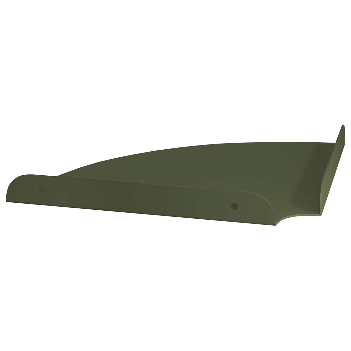Mensola sospesa 2 pcs Verde oliva 24 x 24 x 2 cm | homemem39