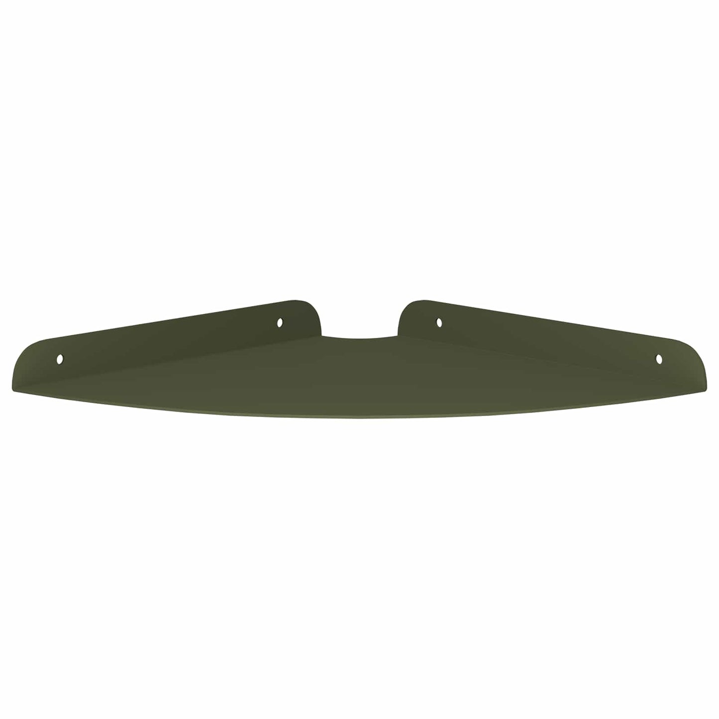 Mensola sospesa 4 pcs Verde oliva 24 x 24 x 2 cm | homemem39