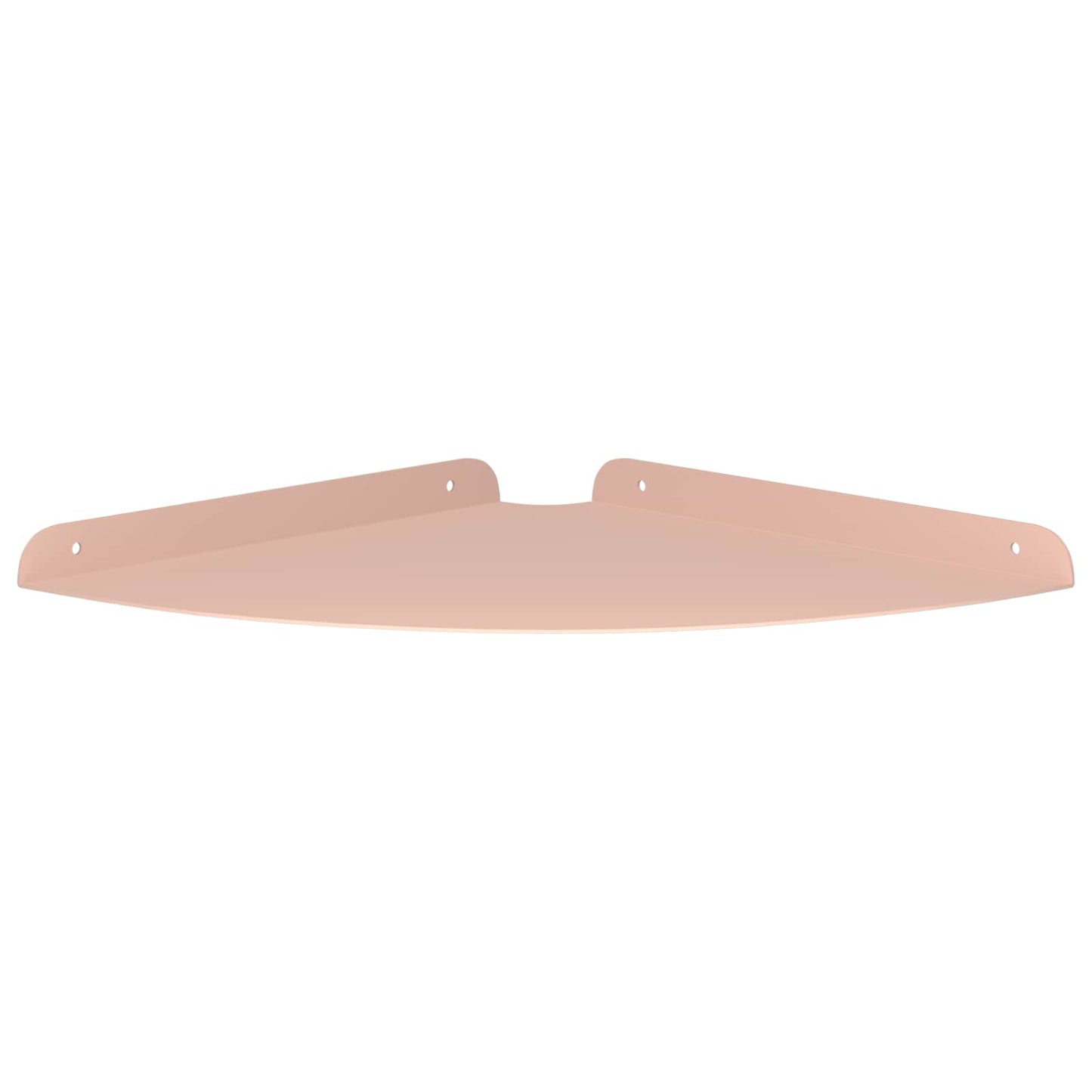 Mensola sospesa con lo scaffale 2 pcs Rosa 30 x 30 x 2 cm | homemem39