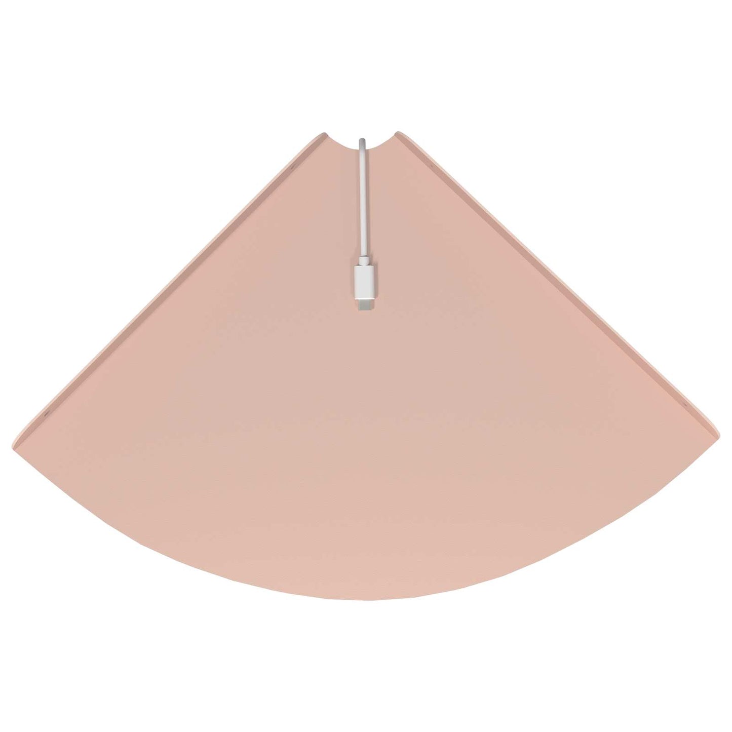 Mensola sospesa con lo scaffale 2 pcs Rosa 30 x 30 x 2 cm | homemem39