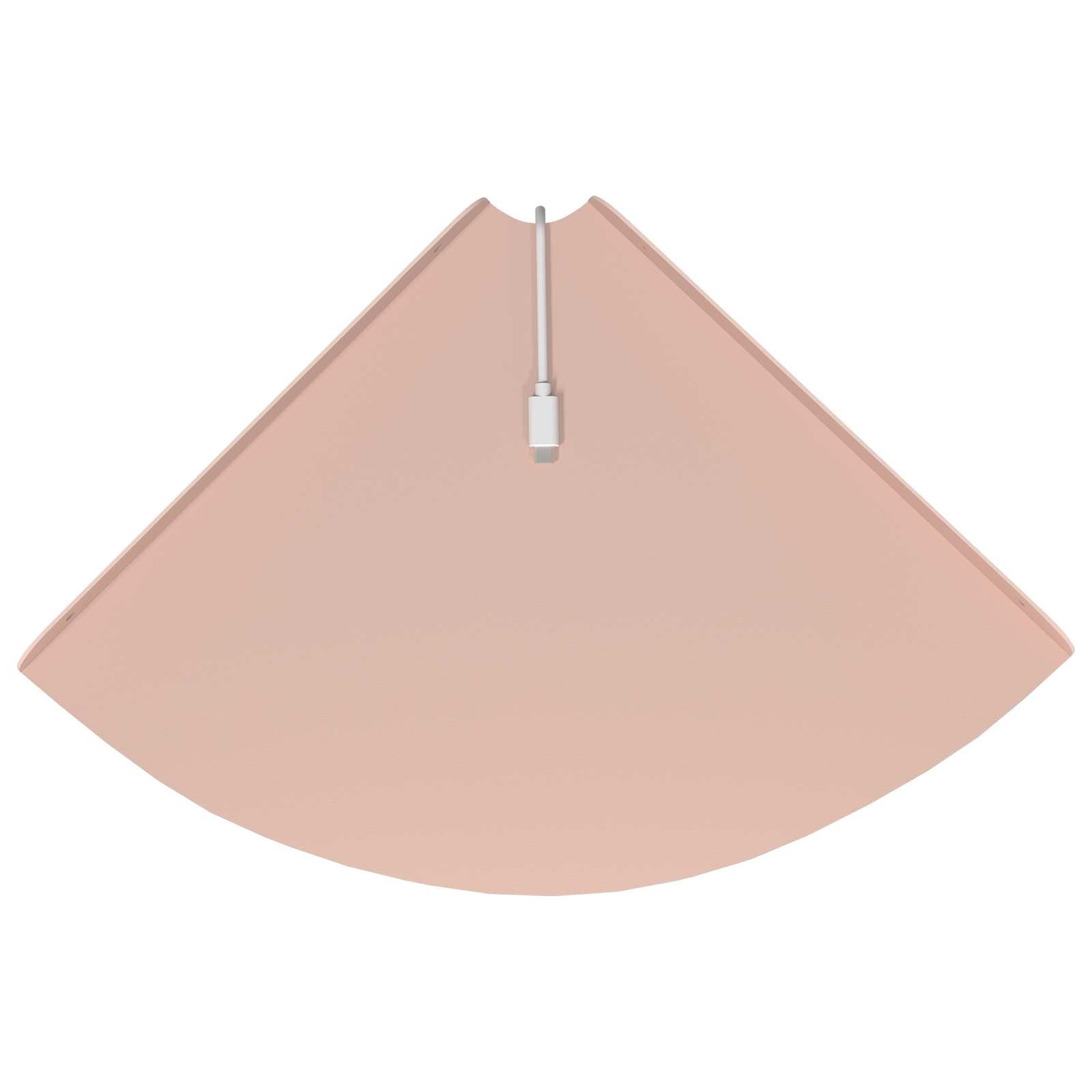Mensola sospesa con lo scaffale 2 pcs Rosa 30 x 30 x 2 cm | homemem39