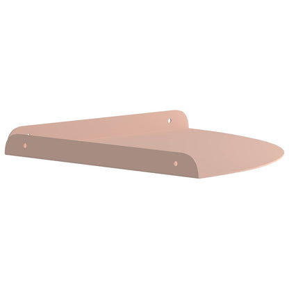 Mensola sospesa con lo scaffale 2 pcs Rosa 30 x 30 x 2 cm | homemem39