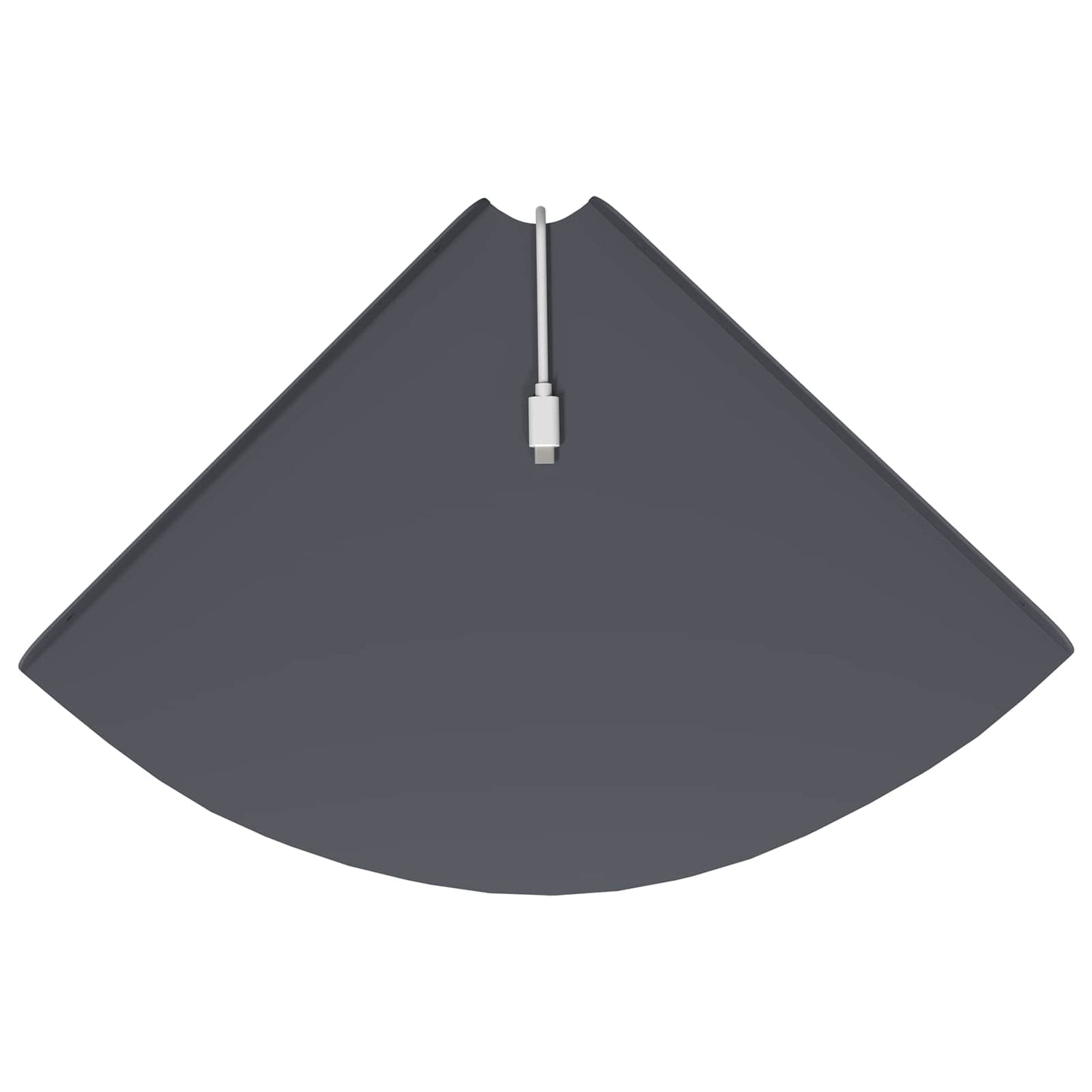 Mensola sospesa con lo scaffale 4 pcs Antracite 30 x 30 x 2 cm | homemem39