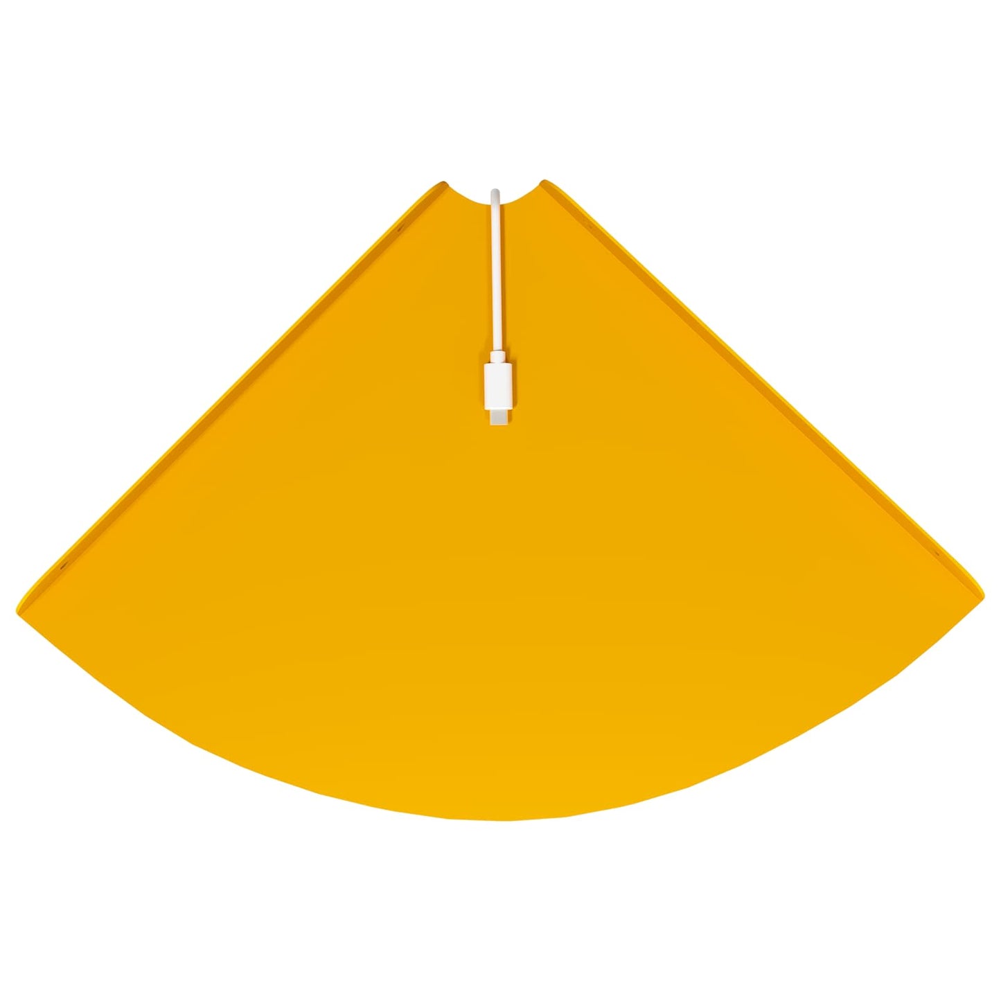 Mensola sospesa 4 pcs Giallo senape 30 x 30 x 2 cm | homemem39