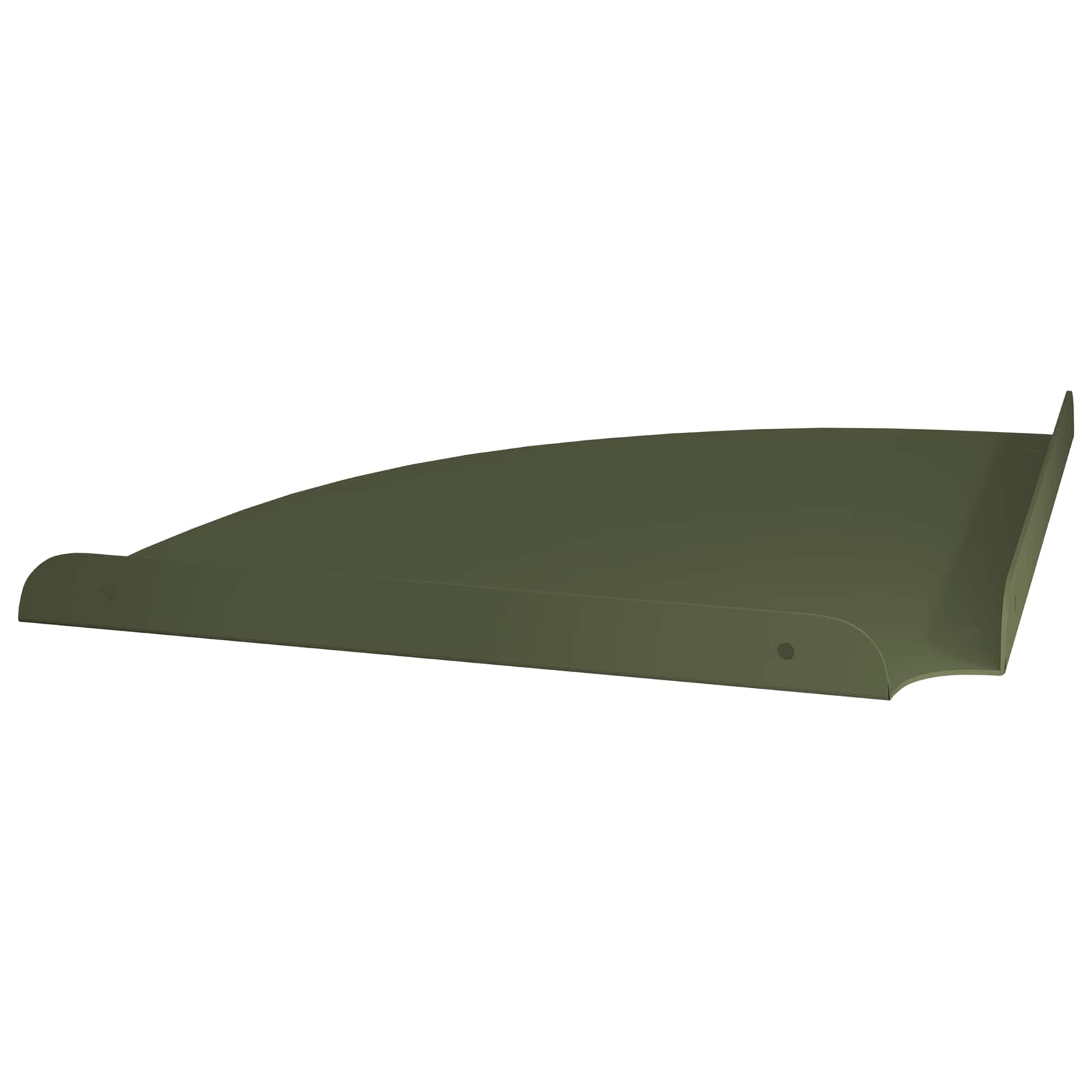 Mensola sospesa 2 pcs Verde oliva 30 x 30 x 2 cm | homemem39