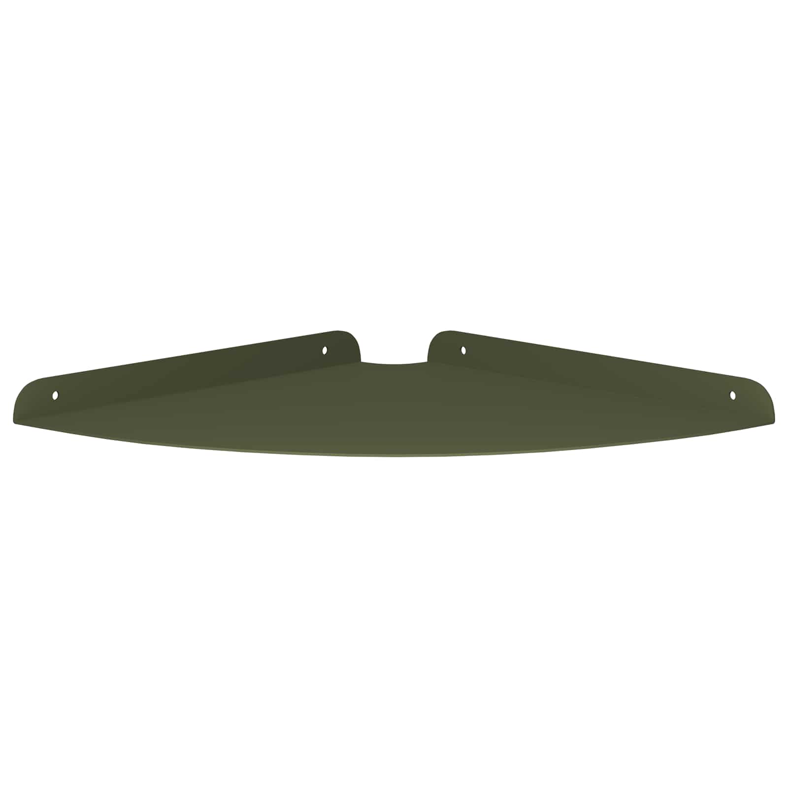Mensola sospesa 2 pcs Verde oliva 30 x 30 x 2 cm | homemem39