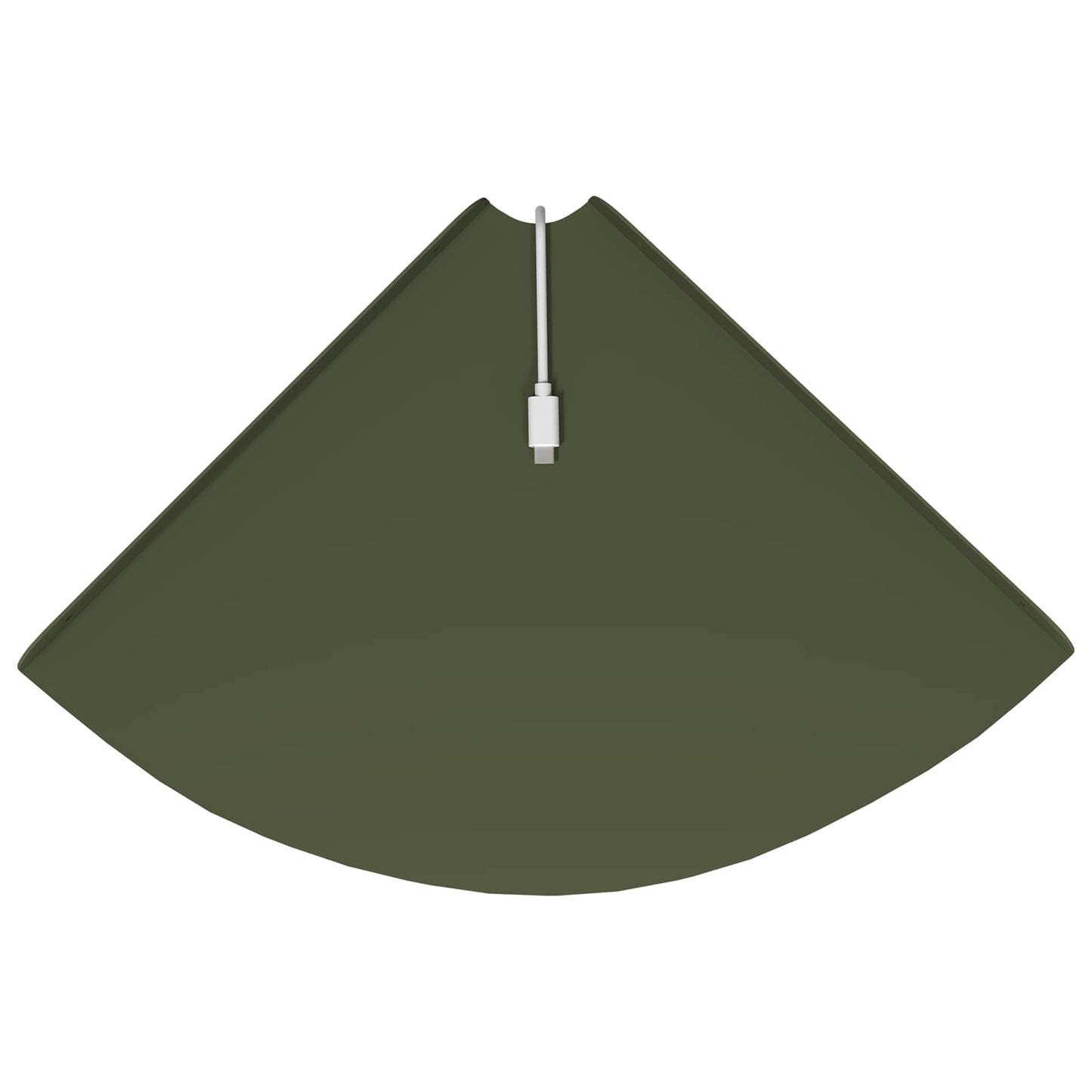 Mensola sospesa 4 pcs Oliver verde 30 x 30 x 2 cm | homemem39