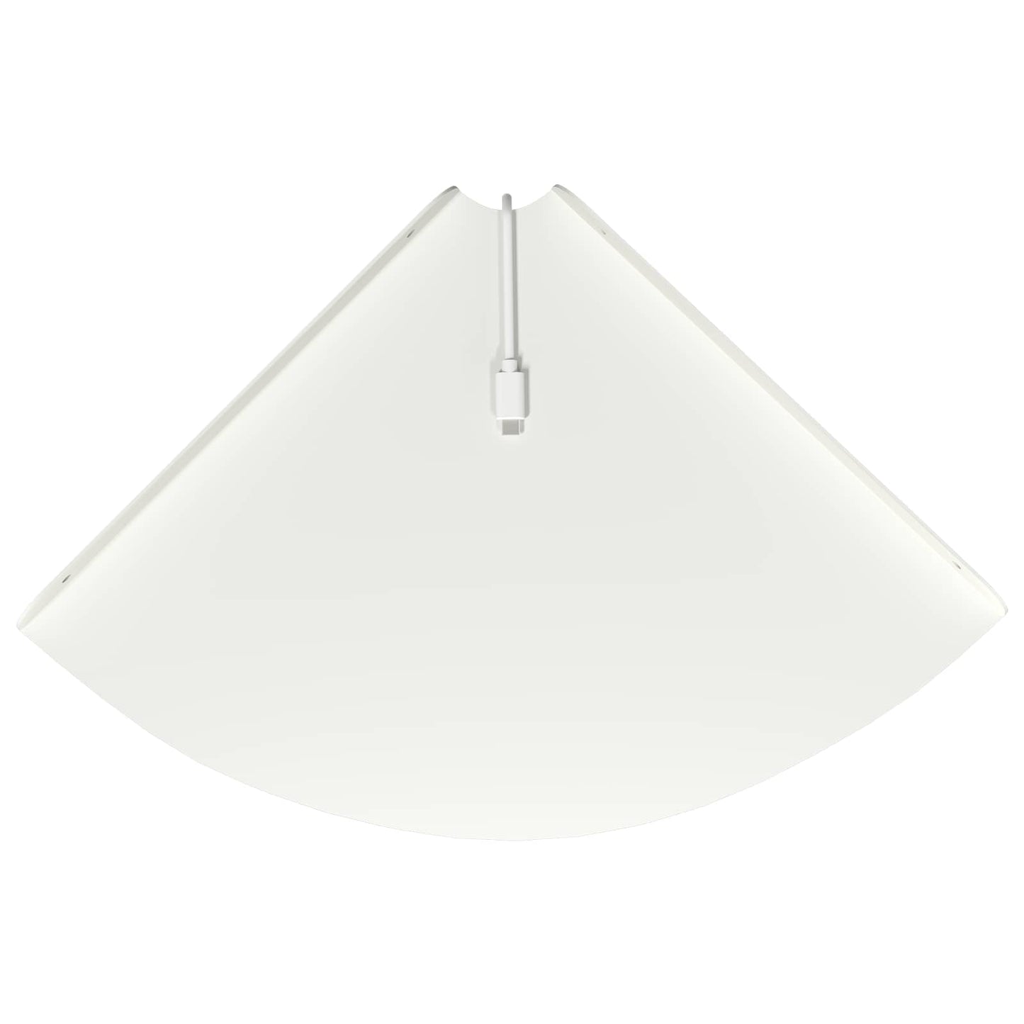 Mensola sospesa con lo scaffale 4 pcs Bianco 30 x 30 x 2 cm