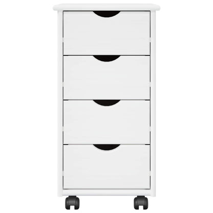 Mobile con Ruote con ruota Bianco 34 x 39 x 65,5 cm | homemem39