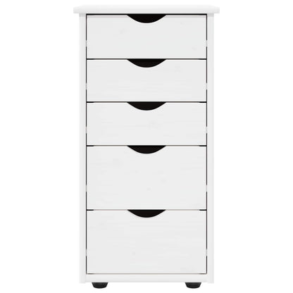 Armadietto Bianco 34 x 39 x 61,5 cm Legno di Pino Massello | homemem39