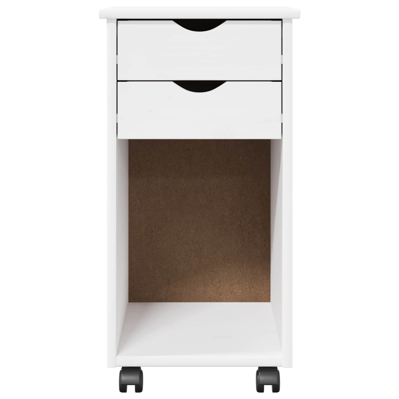 Mobile con Ruote con ruota Bianco 34 x 39 x 65,5 cm | homemem39