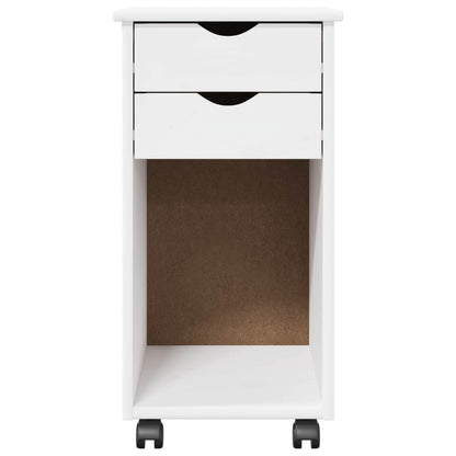 Mobile con Ruote con ruota Bianco 34 x 39 x 65,5 cm | homemem39