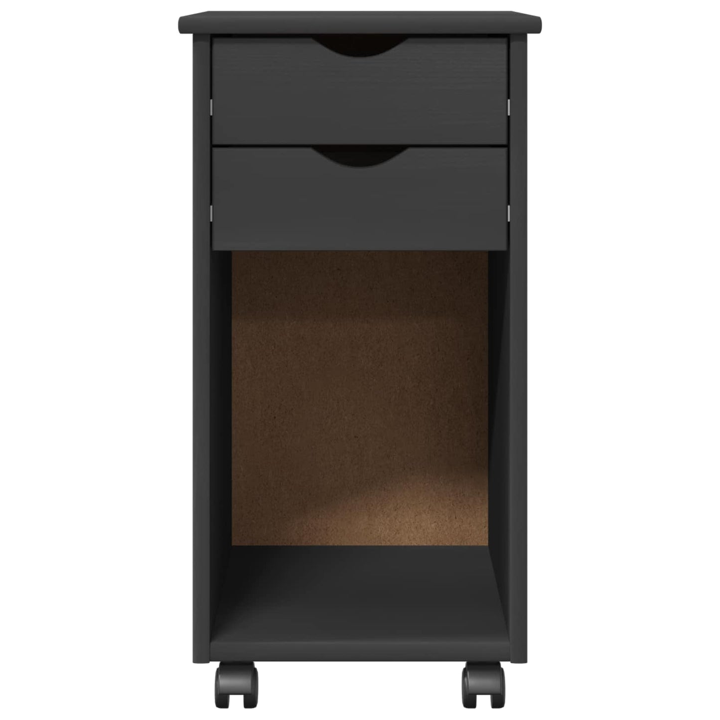 Mobile con Ruote con ruota Grigio 34 x 39 x 65,5 cm | homemem39