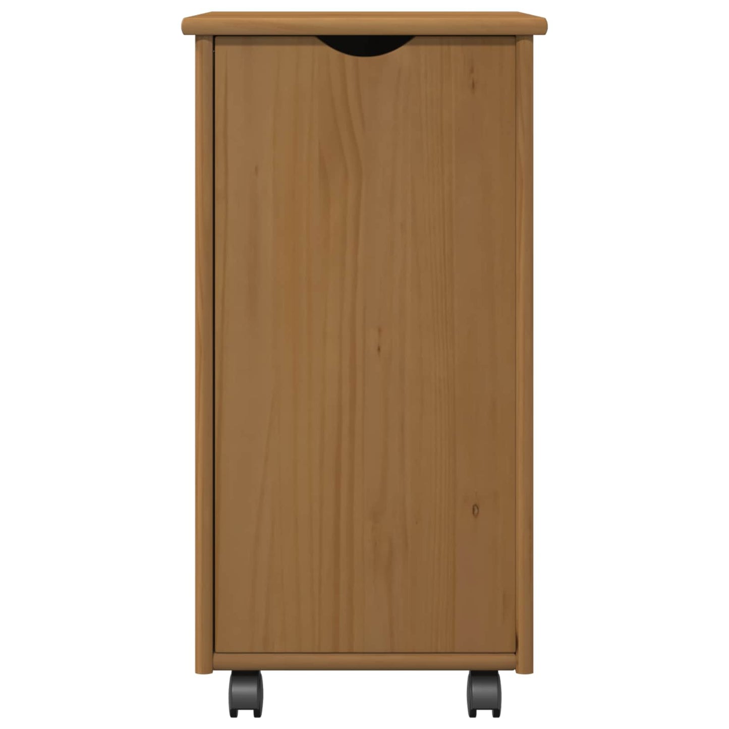 Mobile con Ruote con ruota Marrone miele 34 x 39 x 65,5 cm | homemem39