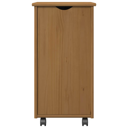 Mobile con Ruote con ruota Marrone miele 34 x 39 x 65,5 cm | homemem39