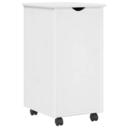 Mobile con Ruote con ruota Bianco 34 x 39 x 65,5 cm | homemem39
