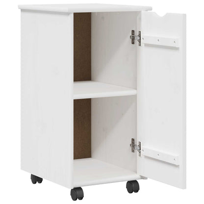 Mobile con Ruote con ruota Bianco 34 x 39 x 65,5 cm | homemem39
