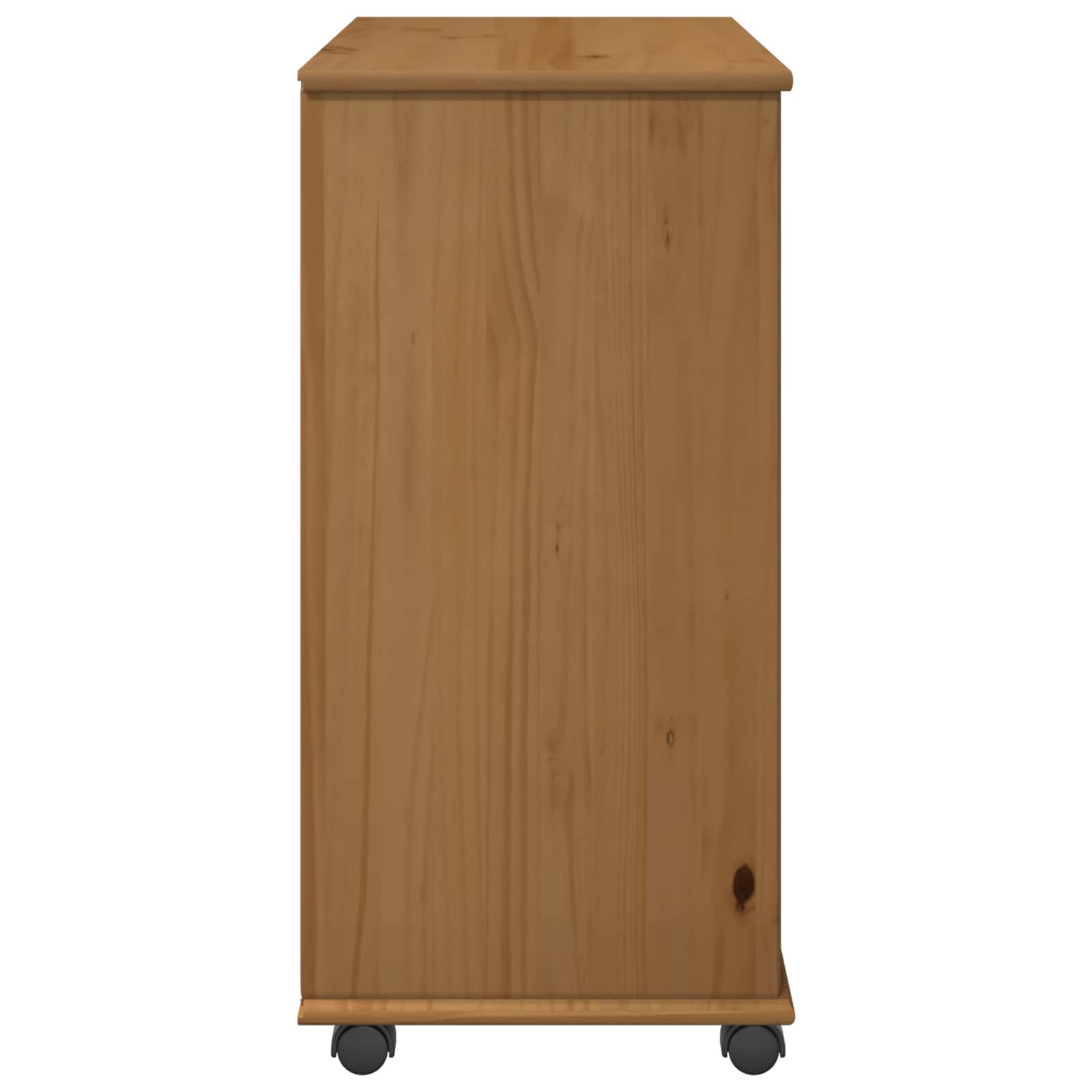 Mobile con Ruote con ruota Marrone miele 63,5 x 39 x 79 cm | homemem39