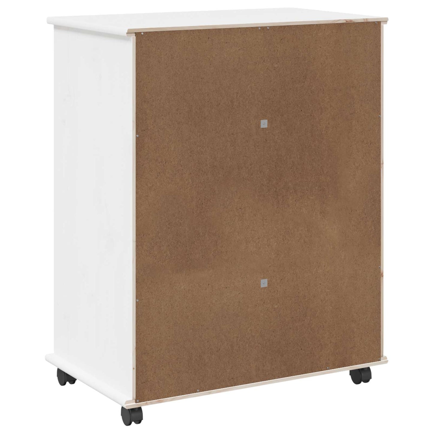 Mobile con Ruote con ruota Bianco 63,5 x 39 x 79 cm | homemem39