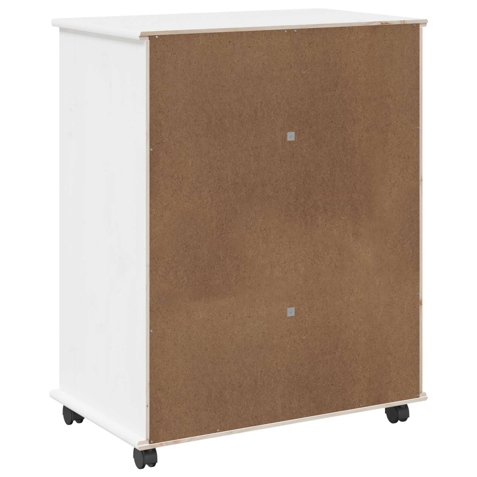 Mobile con Ruote con ruota Bianco 63,5 x 39 x 79 cm | homemem39