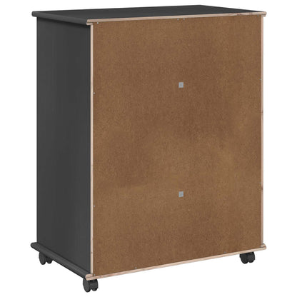 Mobile con Ruote con ruota Grigio 63,5 x 39 x 79 cm | homemem39