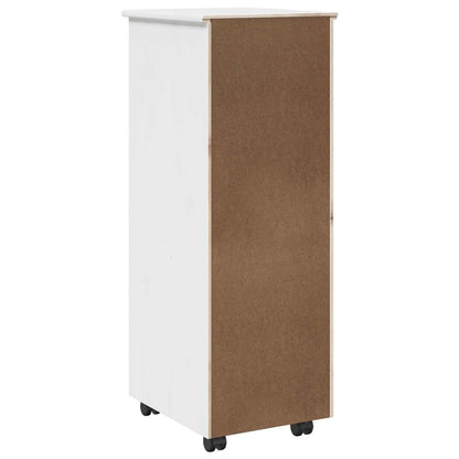 Mobile con Ruote con ruota Bianco 34 x 39 x 93,5 cm | homemem39