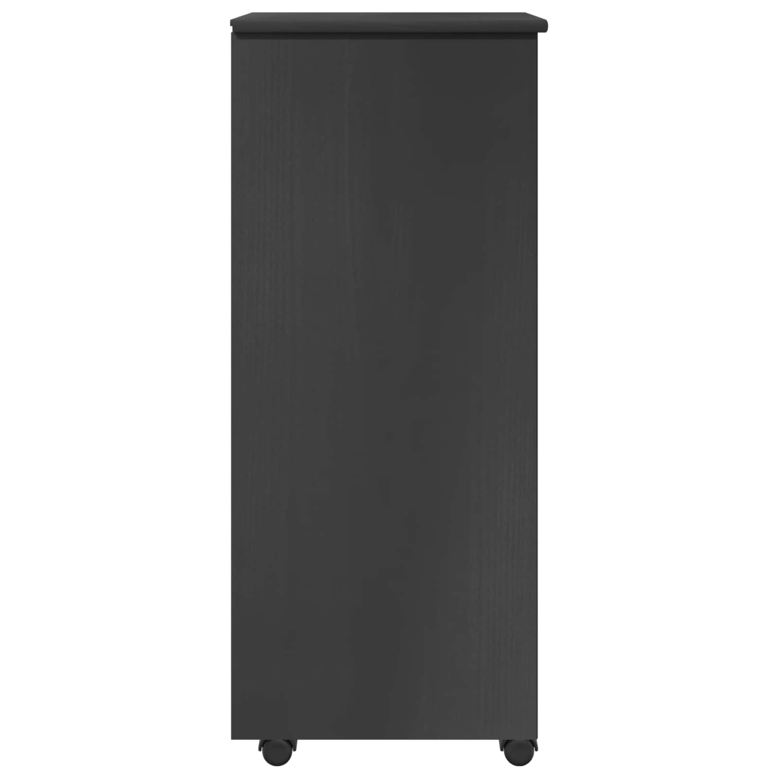 Mobile con Ruote con ruota Grigio 34 x 39 x 93,5 cm | homemem39