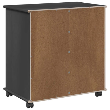 Mobile con Ruote con ruota Grigio 63,5 x 39 x 65,5 cm