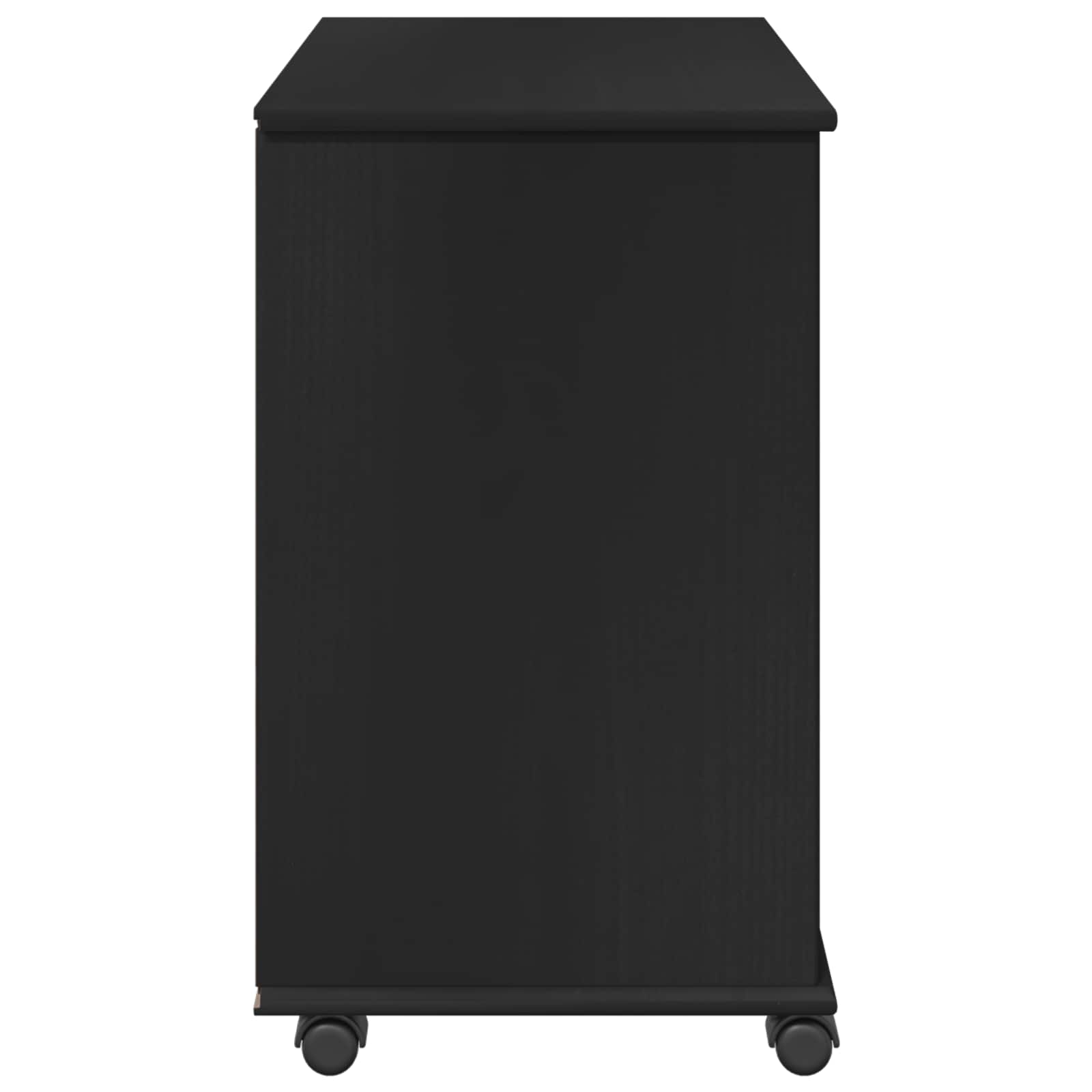 Mobile con Ruote con ruota Nero 63,5 x 39 x 65,5 cm | homemem39