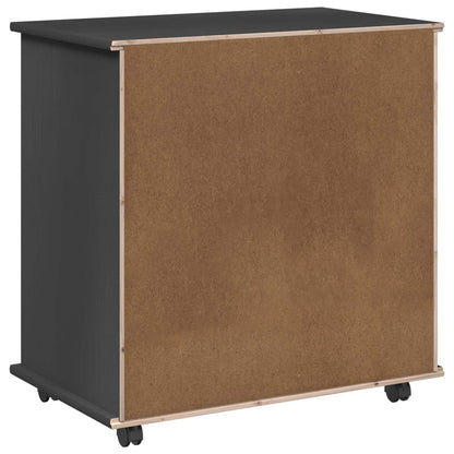 Mobile con Ruote con ruota Grigio 63,5 x 39 x 65,5 cm | homemem39
