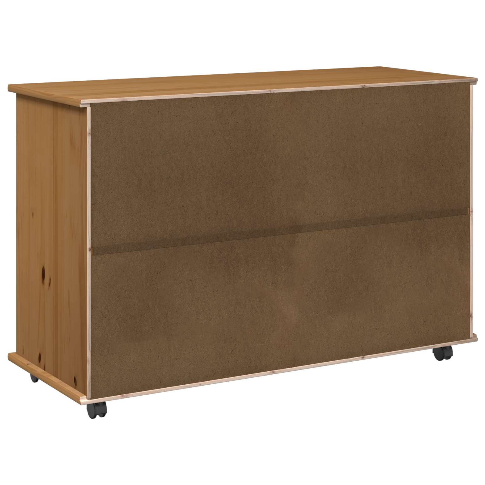 Mobile con Ruote con ruota Marrone miele 100 x 39 x 65,5 cm | homemem39