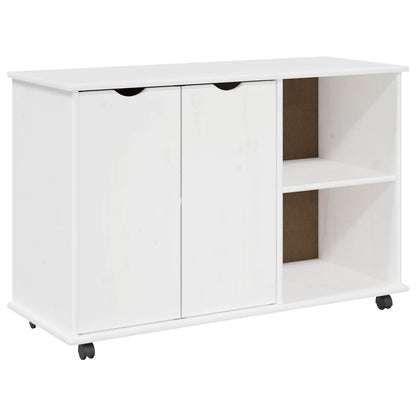 Mobile con Ruote con ruota Bianco 100 x 39 x 65,5 cm | homemem39