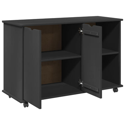 Mobile con Ruote con ruota Grigio 100 x 39 x 65,5 cm | homemem39