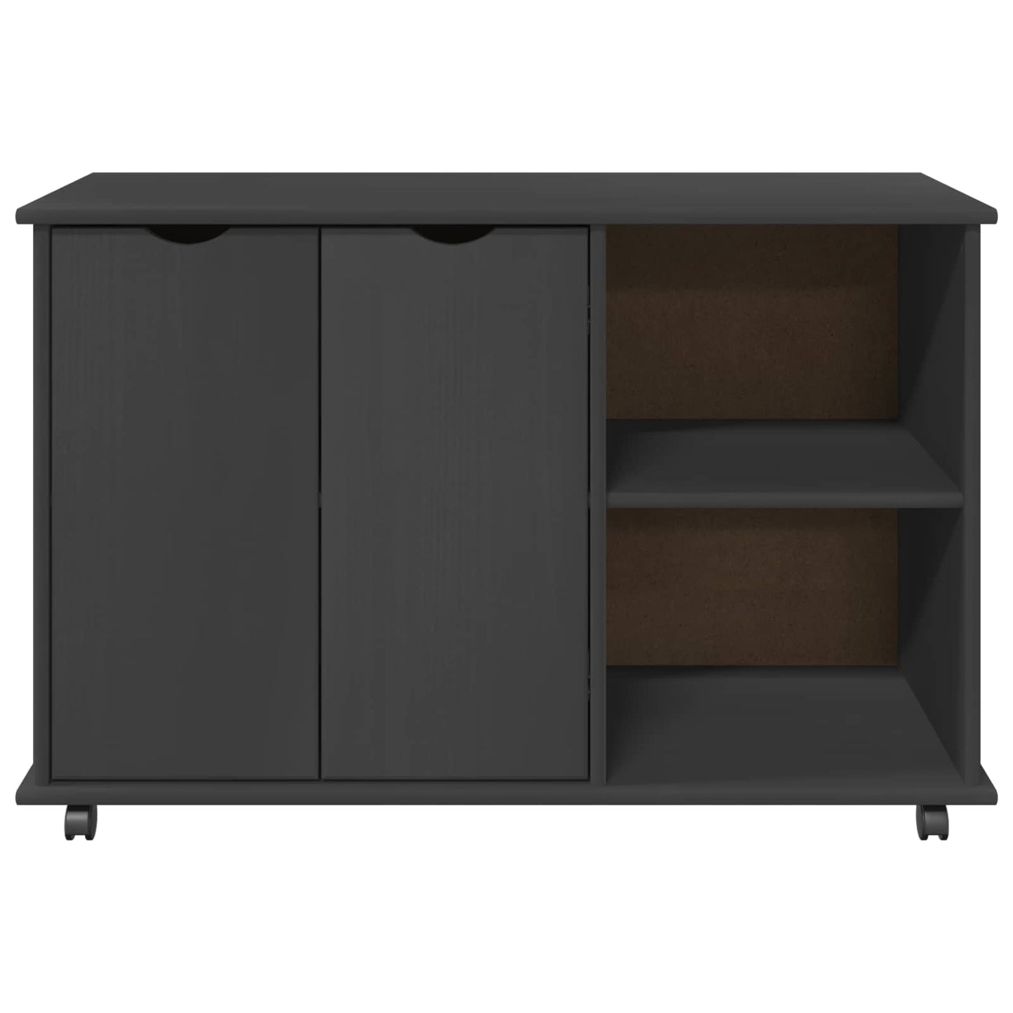 Mobile con Ruote con ruota Grigio 100 x 39 x 65,5 cm | homemem39