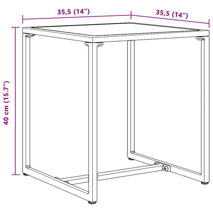 Set Divano da Giardino 3 pcs Nero e antracite Acciaio | homemem39