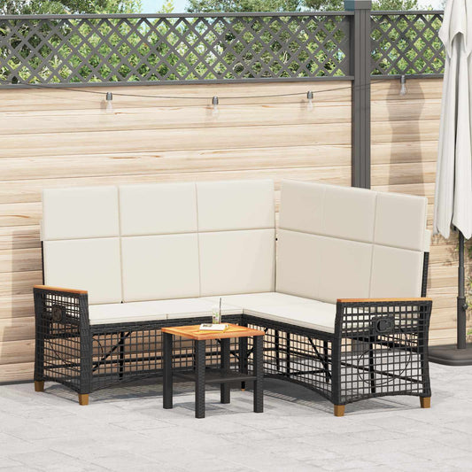 Set di Divani Recliner da Giardino 5-Numero di posti