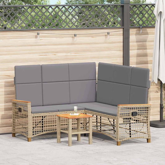 Set di Divani Recliner da Giardino 5-Numero di posti