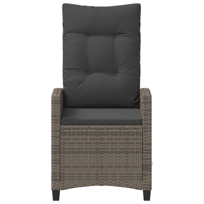 Sedia da Giardino 2 pcs Grigio e Grigio Scuro 56 x 60 x 112 cm | homemem39