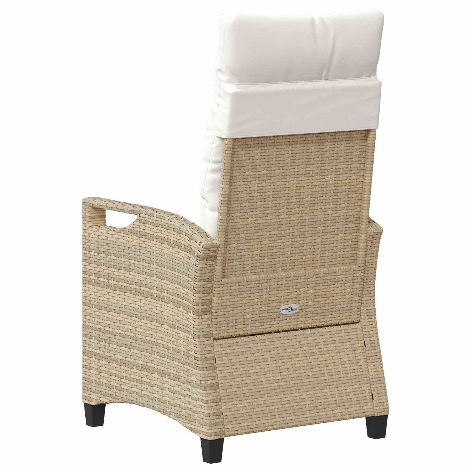 Sedia da Giardino 2 pcs Beige e Crema 56 x 60 x 112 cm | homemem39