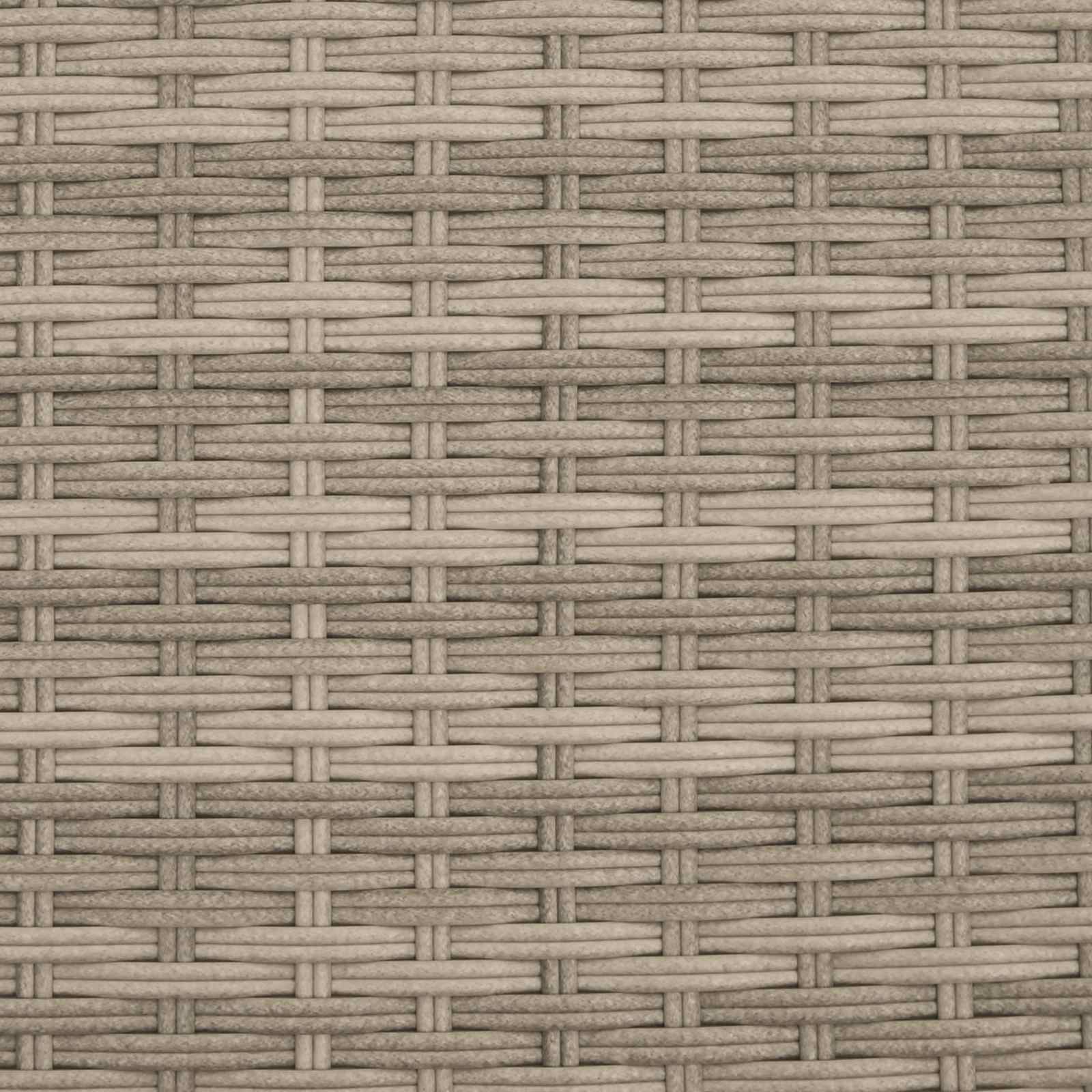 Sedia da Giardino 2 pcs Grigio chiaro e grigio scuro | homemem39