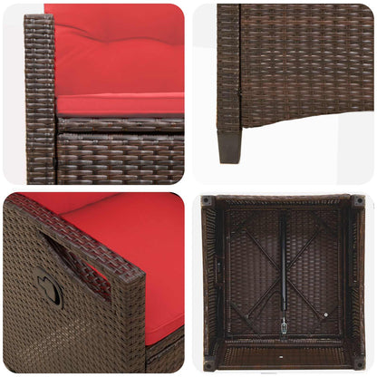 Sedia da Giardino 56 x 64 x 94 cm acciaio