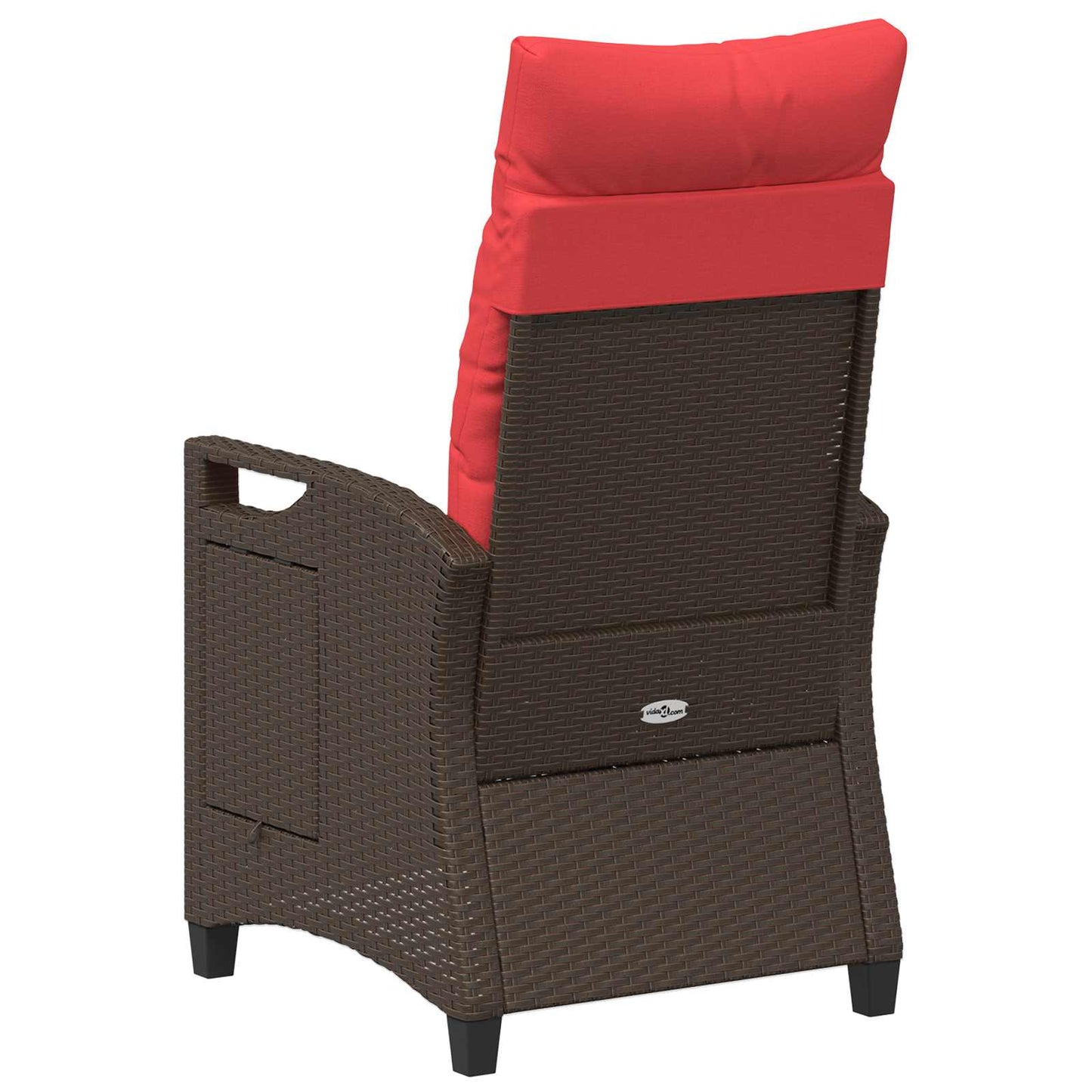 Sedia da giardino reclinabile 56 x 60 x 112 cm acciaio